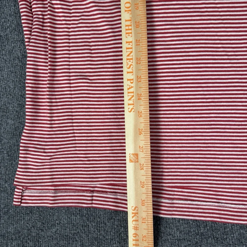 Vintage‎ Polo Ralph Lauren Rugby Shirt Mens Medium Striped Red Blue Short Sleeve